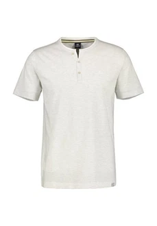 LERROS T-Shirt Serafino mit Finelinerstreifen LERROS T-Shirt Serafino mit Finelinerstreifen