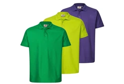 WORXWEAR Poloshirt Herren Grün/Neonfarben/Mischfarben