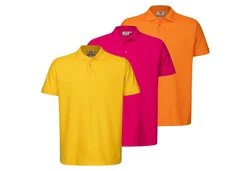 WORXWEAR Poloshirt Herren Gelb/Mischfarben/Orange/Rosa