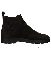 Geox Stiefelette Schwarz/Dunkelbraun