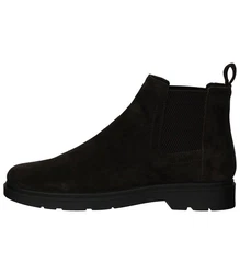 Geox Stiefelette Schwarz/Dunkelbraun