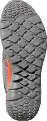 Nordcap Slipper mit Ripsbandschlaufe Orange/Grau