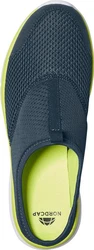 Nordcap Slipper mit Ripsbandschlaufe Blau/Dunkelblau/Türkis/Grau/Hellblau