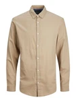 JACK & JONES Hemd 'Gingham' beige