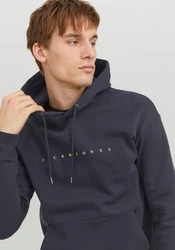 Jack & Jones Sweatshirt JJEStar navy / orange