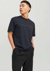 JACK & JONES T-Shirt JJEstar Dunkelblau