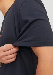 JACK & JONES T-Shirt JJEstar Dunkelblau