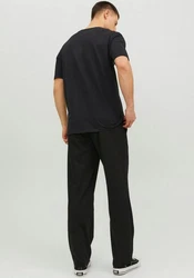 JACK & JONES T-Shirt JJEJOSH TEE SS CREW NECK NOOS Schwarz/Hellblau/Dunkelgrün/Dunkelblau
