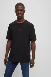 BOSS ORANGE T-Shirt TChup mit Rundhalsausschnitt Schwarz/Braun