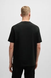BOSS ORANGE T-Shirt TChup mit Rundhalsausschnitt Schwarz/Braun