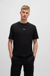 BOSS ORANGE T-Shirt TChup mit Rundhalsausschnitt Schwarz/Braun