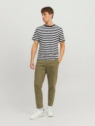 Jack & Jones 5-Pocket Hose Khaki/Dunkelgrün