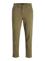 Jack & Jones 5-Pocket Hose Khaki/Dunkelgrün