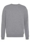Man's World Sweatshirt Basic-Stil Rundhalsausschnitt Grau/Hellgrau/Dunkelgrau