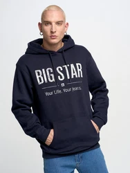 BIG STAR Kapuzensweatshirt ASHLYNO Blau/Dunkelblau