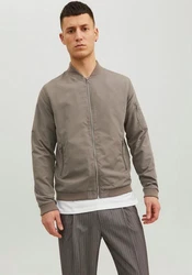 Jack & Jones Leichte Bomber Jacke College Übergangs Blouson JJERUSH 