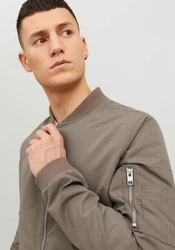 Jack & Jones Leichte Bomber Jacke College Übergangs Blouson JJERUSH 