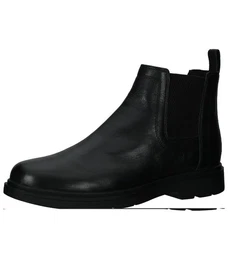 Stiefelette Leder/Textil Stiefelette