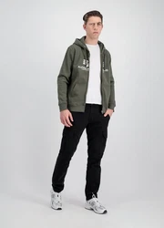 ALPHA INDUSTRIES Sweatjacke Dark Olive