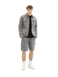 TOM TAILOR Denim T-Shirt Grau/Hellgrau/Beige/Silber/Schwarz/Hellblau