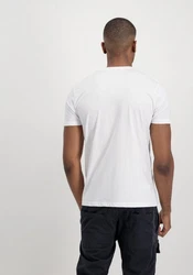 Alpha Industries Rundhalsshirt Label T 2 Pack schwarz/wei