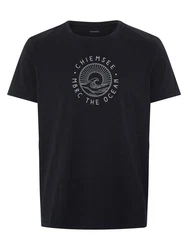 Chiemsee Print-Shirt T-Shirt 1 Dunkelblau/Blau