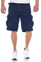 Jet Lag Cargoshorts Take off 3 mit Gürtel Dunkelgrün/Grau/Dunkelblau/Khaki