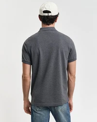 GANT Poloshirt REGULAR SHIELD grau (anthrazit)