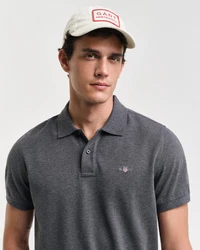 GANT Poloshirt REGULAR SHIELD grau (anthrazit)