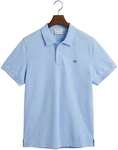 GANT Poloshirt REGULAR SHIELD Hellblau/Blau