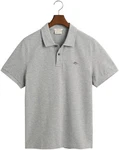 GANT Poloshirt REGULAR SHIELD Grau/Hellgrau