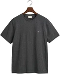 GANT Herren T-Shirt - REG TONAL SHIELD T-SHIRT grau/antracit melange