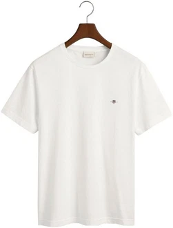 GANT Herren T-Shirt - REG TONAL SHIELD T-SHIRT