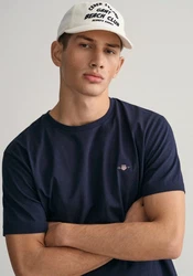 GANT Herren T-Shirt - REG TONAL SHIELD T-SHIRT Blau