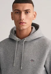 GANT Herren Hoodie REGULAR SHIELD HOODIE blau/grau/rot/wei
