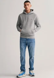 GANT Herren Hoodie REGULAR SHIELD HOODIE blau/grau/rot/wei