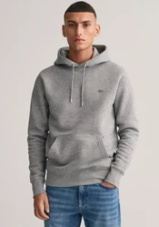 GANT Herren Hoodie REGULAR SHIELD HOODIE blau/grau/rot/wei