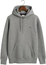 GANT Herren Hoodie REGULAR SHIELD HOODIE blau/grau/rot/wei