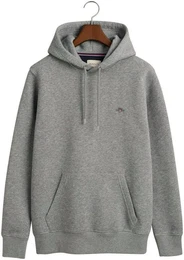 Hoodie REG SHIELD HOODIE mit Logostickerei auf der Brust
