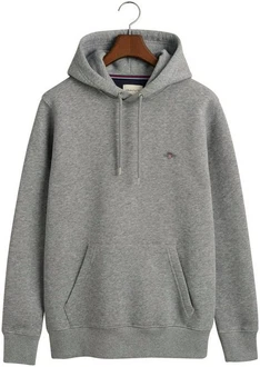 GANT Herren Hoodie REGULAR SHIELD HOODIE blau/grau/rot/wei