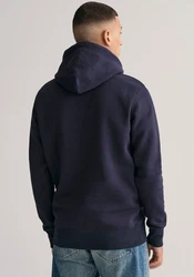 GANT Herren Hoodie REGULAR SHIELD HOODIE Blau