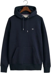GANT Herren Hoodie REGULAR SHIELD HOODIE Blau