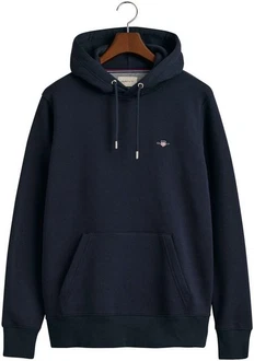 GANT Herren Hoodie REGULAR SHIELD HOODIE Blau GANT Herren Hoodie REGULAR SHIELD HOODIE Blau