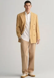 GANT Hemd Weiß/Khaki/Grau/Creme