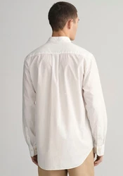 GANT Hemd Weiß/Khaki/Grau/Creme