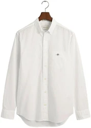 GANT Hemd Weiß/Khaki/Grau/Creme