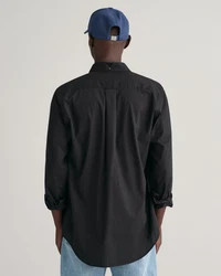 GANT Hemd Schwarz/Dunkelgrau
