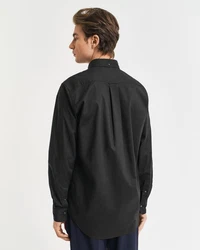 GANT Hemd Schwarz/Dunkelgrau