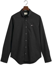 GANT Hemd Langarmhemd Dunkelgrau/Schwarz/Dunkelgrün/Dunkelblau/Hellblau/Blau