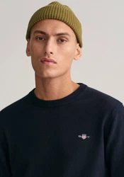 Gant Herren Pullover CLASSIC COTTON C-NECK Blau